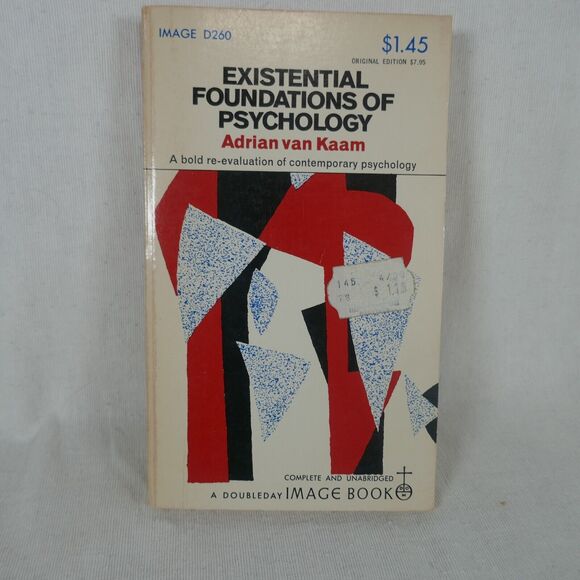 Other - Existential Foundations Psychology Paperback Book Adrian Van Kaam 1969 Vintage